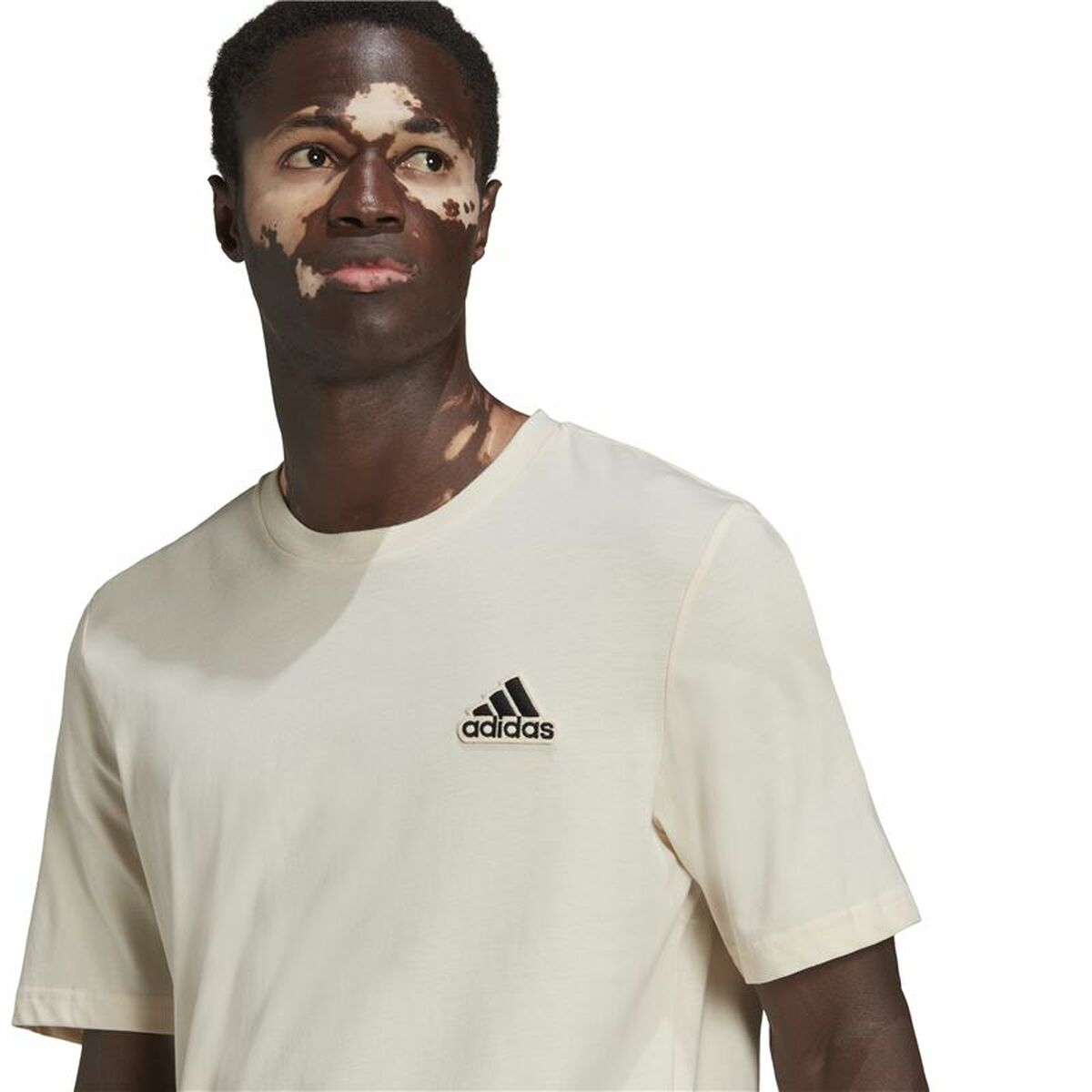 Футболка с коротким рукавом мужская Adidas Essentials Feelcomfy Белый-3