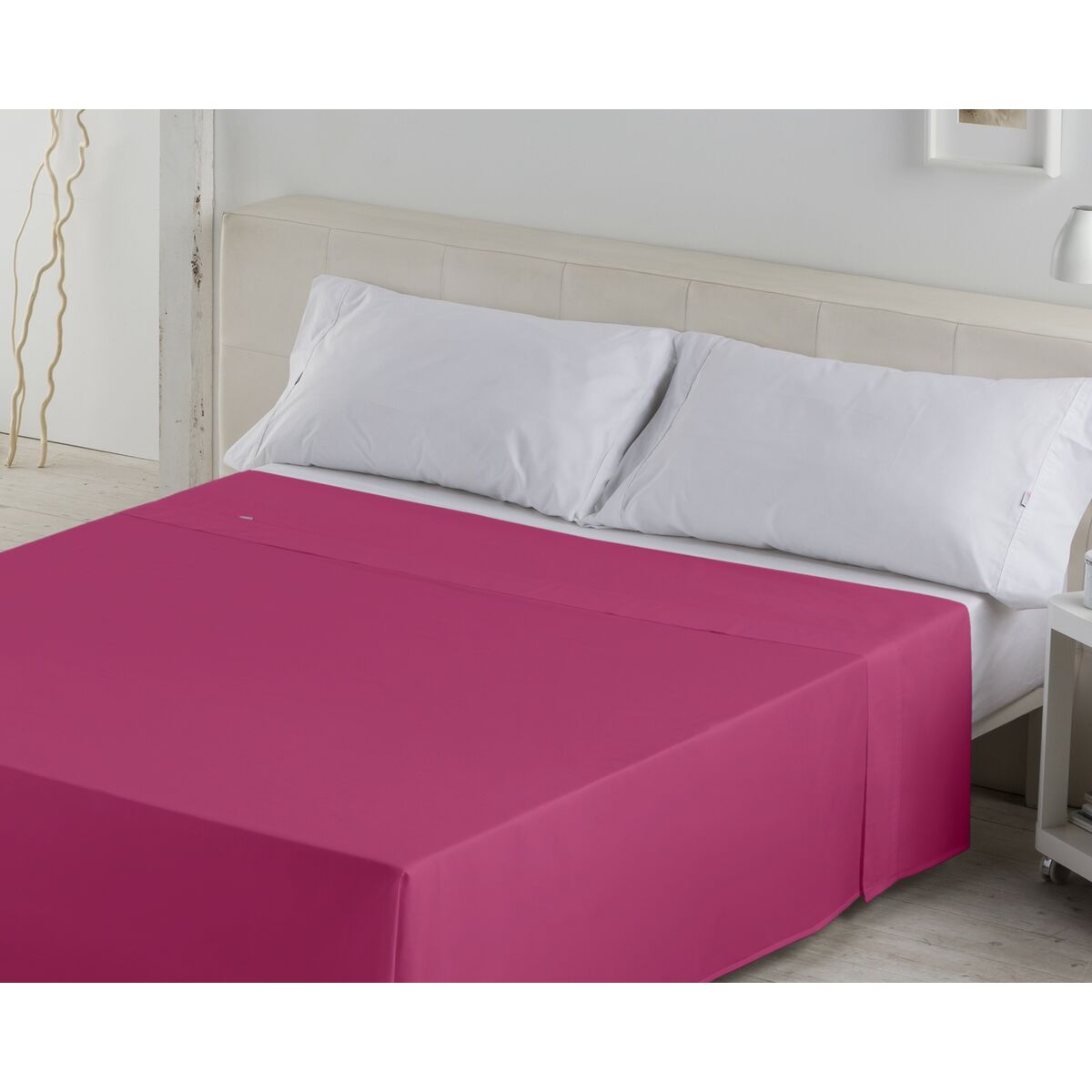 Alexandra House Living Fuchsia 220 x 270 cm tabletop sheet-4