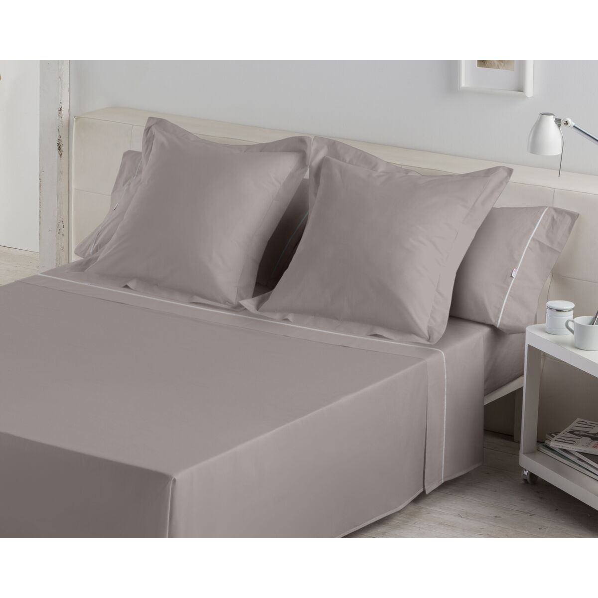 Saco Nordic sem preenchimento Alexandra House Living 180 cama 4 Itens-5