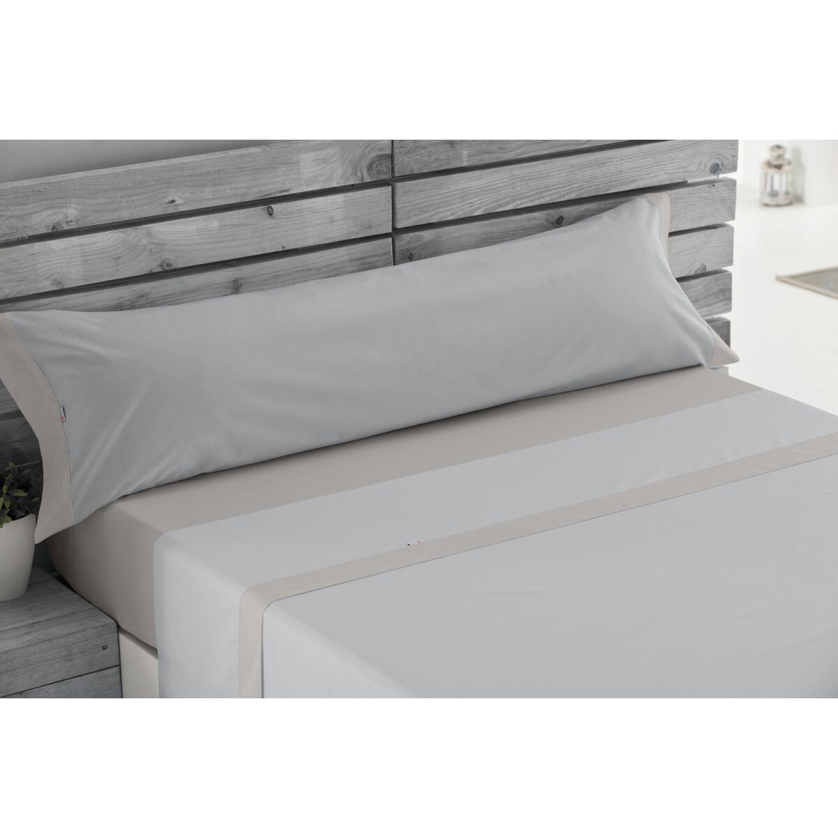 Толтырылмаған Nordic сөмке Alexandra House Living маржан-сұр 180 кереует 4 Заттар-3