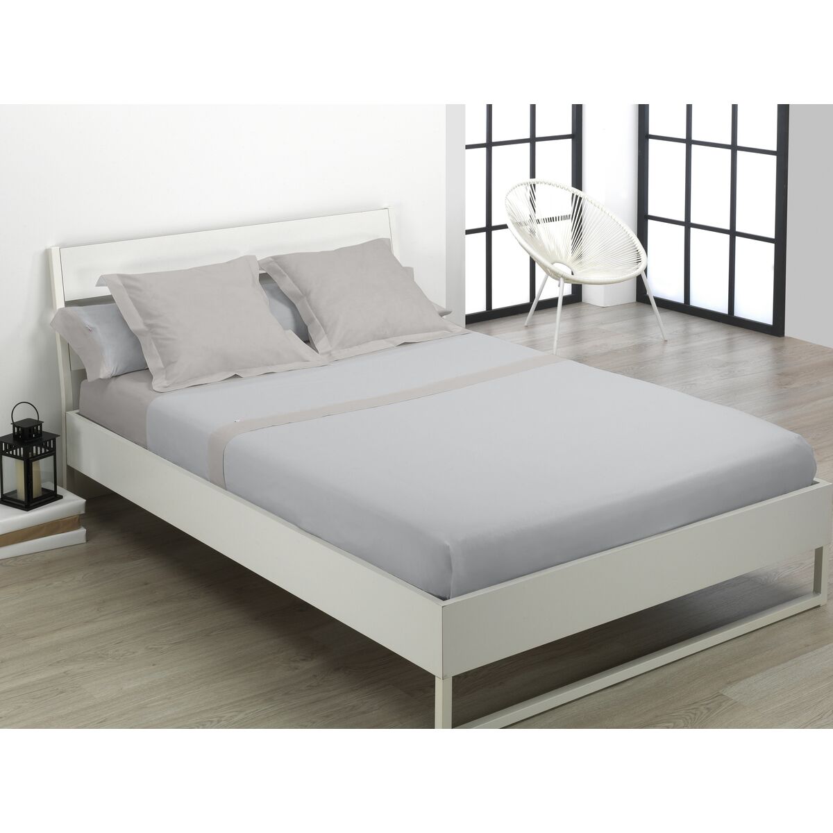 Толтырылмаған Nordic сөмке Alexandra House Living маржан-сұр 180 кереует 4 Заттар-4