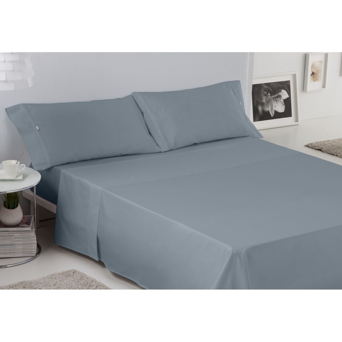 Nordic无填充袋Alexandra House Living Steel 160 bed 4物品-3
