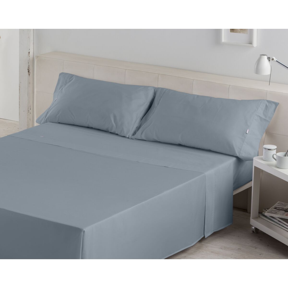 Nordic无填充袋Alexandra House Living Steel 160 bed 4物品-4