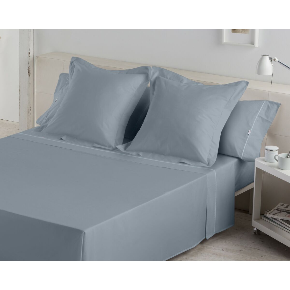 Saco Nordic sem preenchimento Alexandra House Living Aço 150/160 cama 4 Itens-5