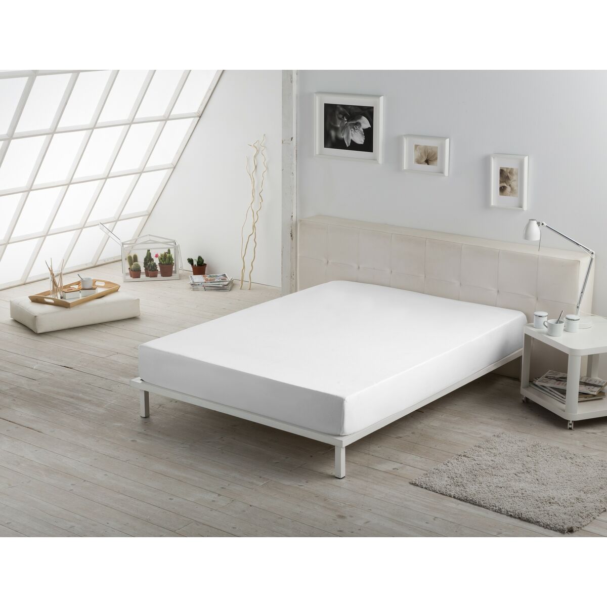 Página inferior de Alexandra House Living Branco 200 x 200 cm-4