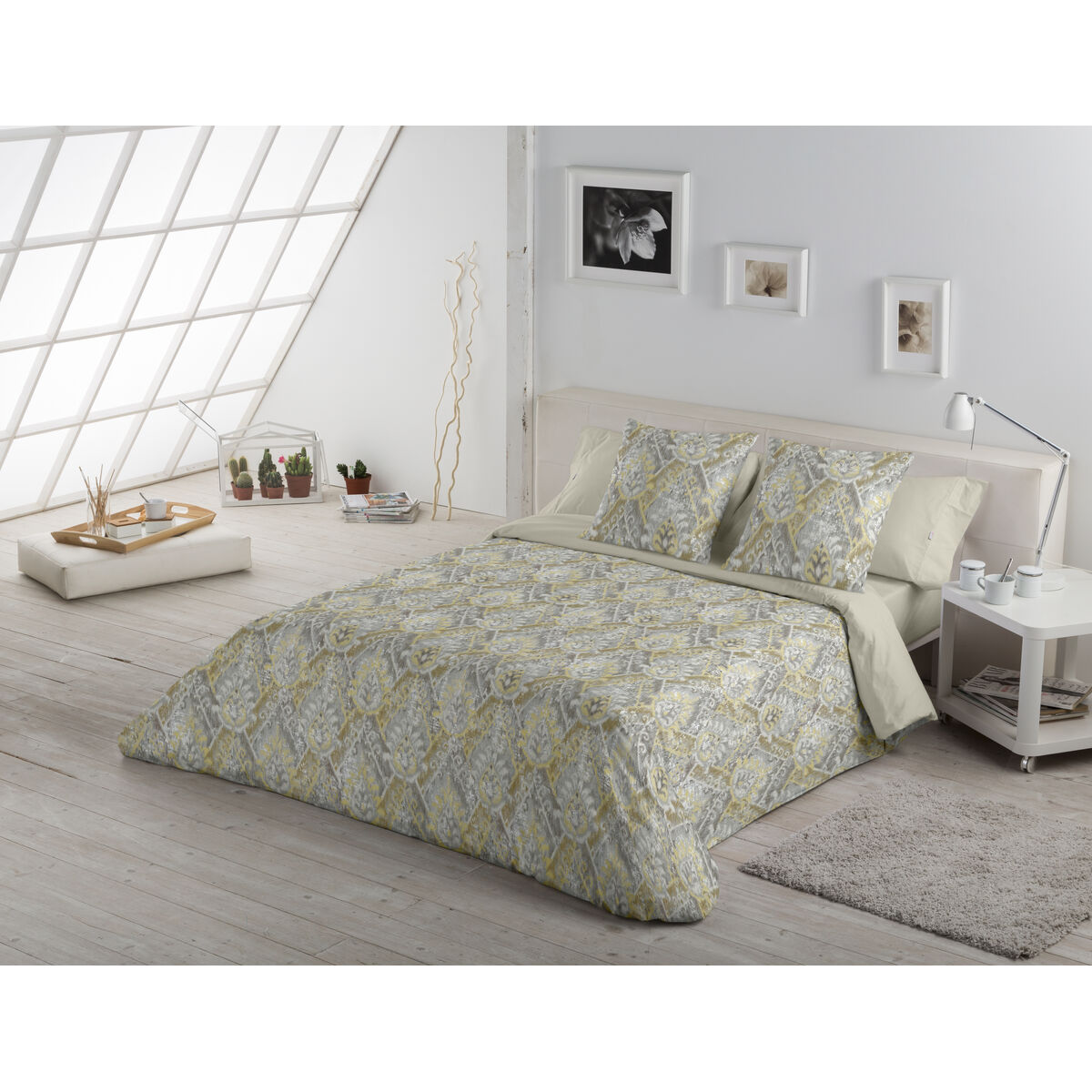 Пододеяльник Alexandra House Living Manacor Набивной-3