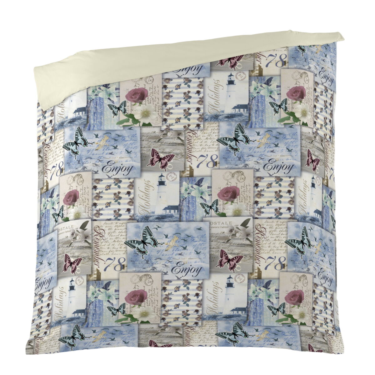 Alexandra House Living Faro Çok renkli 180 x 220 cm nevresim