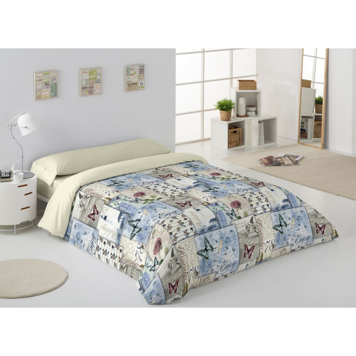 Пододеяльник Alexandra House Living Faro Разноцветный 180 x 220 cm-4