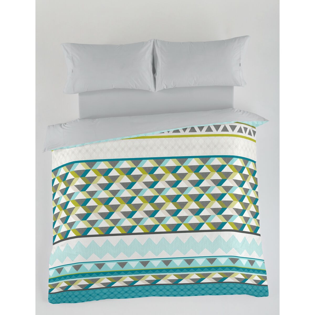 Пододеяльник Alexandra House Living Mina Набивной 180 x 220 cm-3
