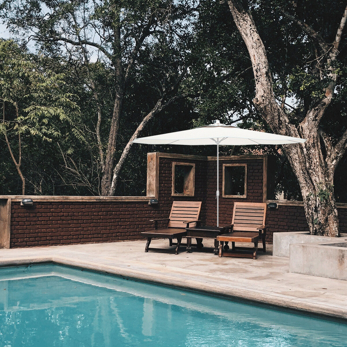 Пляжный зонт Marbueno Белый полиэстер Сталь Ø 270 cm-4