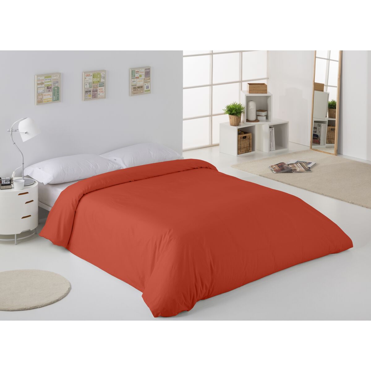 Пододеяльник Alexandra House Living земля 180 x 220 cm-3