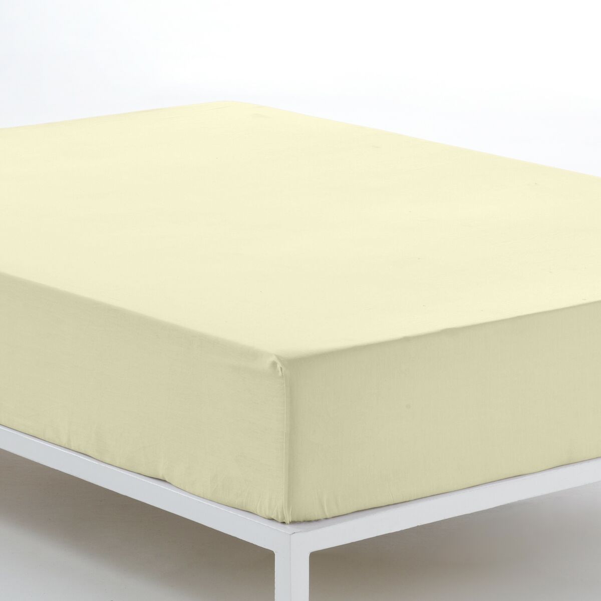 Шыңдалған Alexandra House Living төменгі парағы Піл сүйегі 200 x 200 см-2
