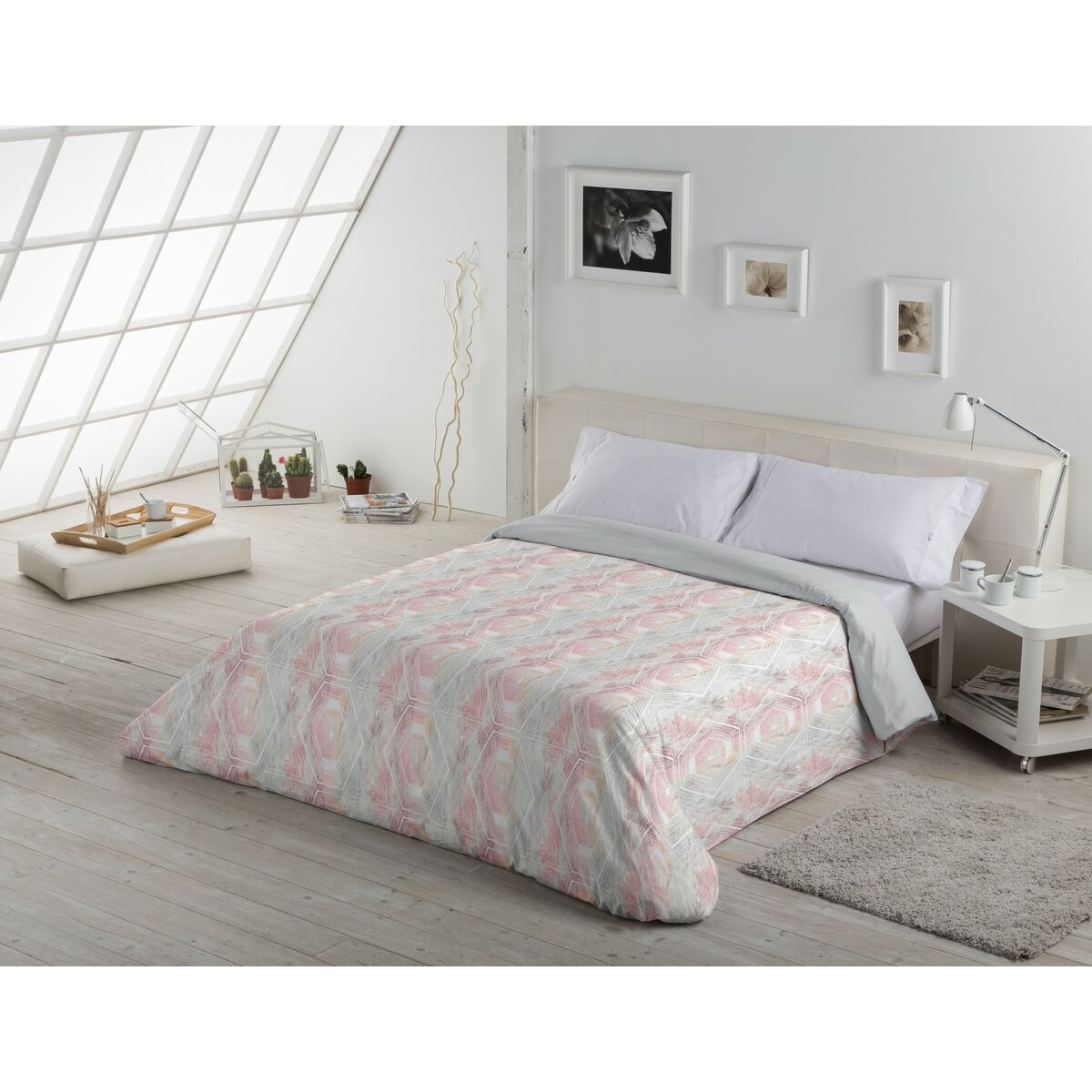 Пододеяльник Alexandra House Living Exea Набивной 220 x 220 cm-2