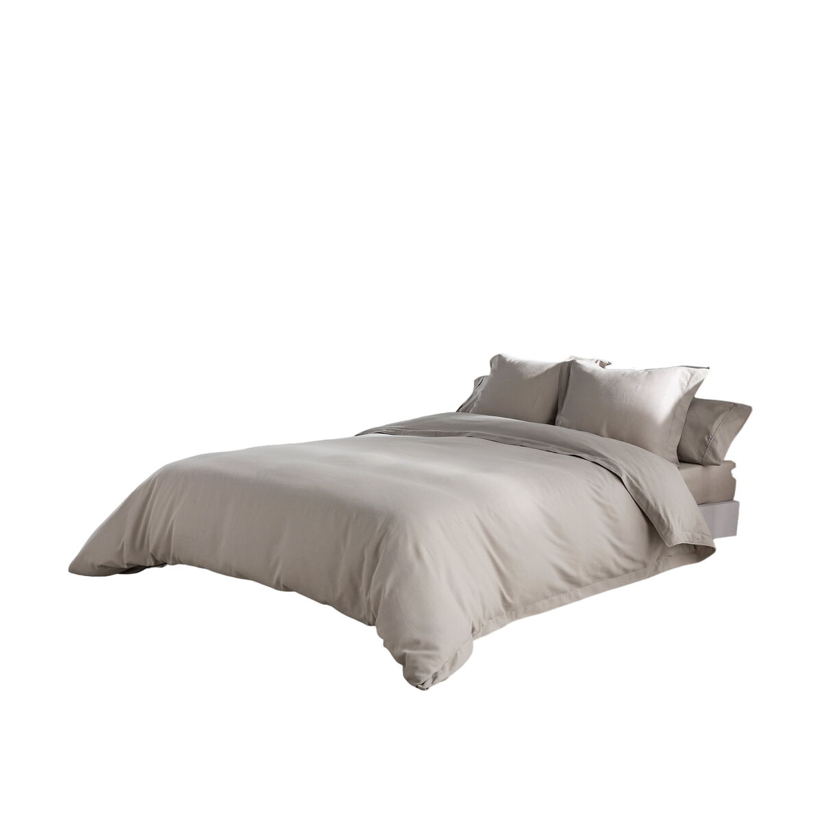 Alexandra House Living Beige 90 Bed Covers Set 4 Items-5