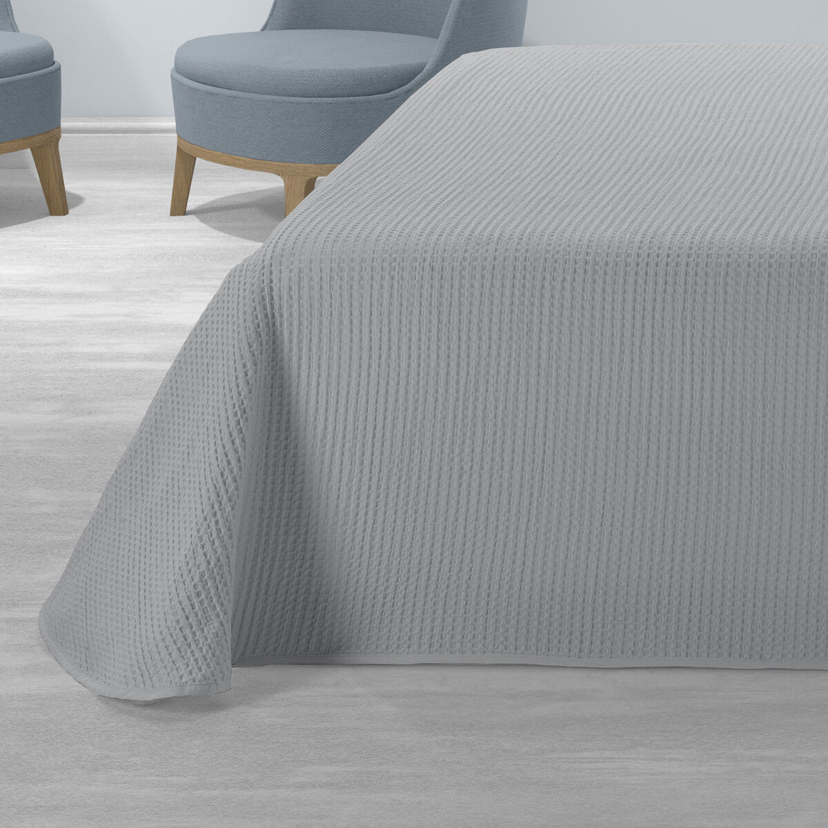 Постельное покрывало Alexandra House Living Banús Жемчужно-серый 280 x 290 cm (3 Предметы)-3