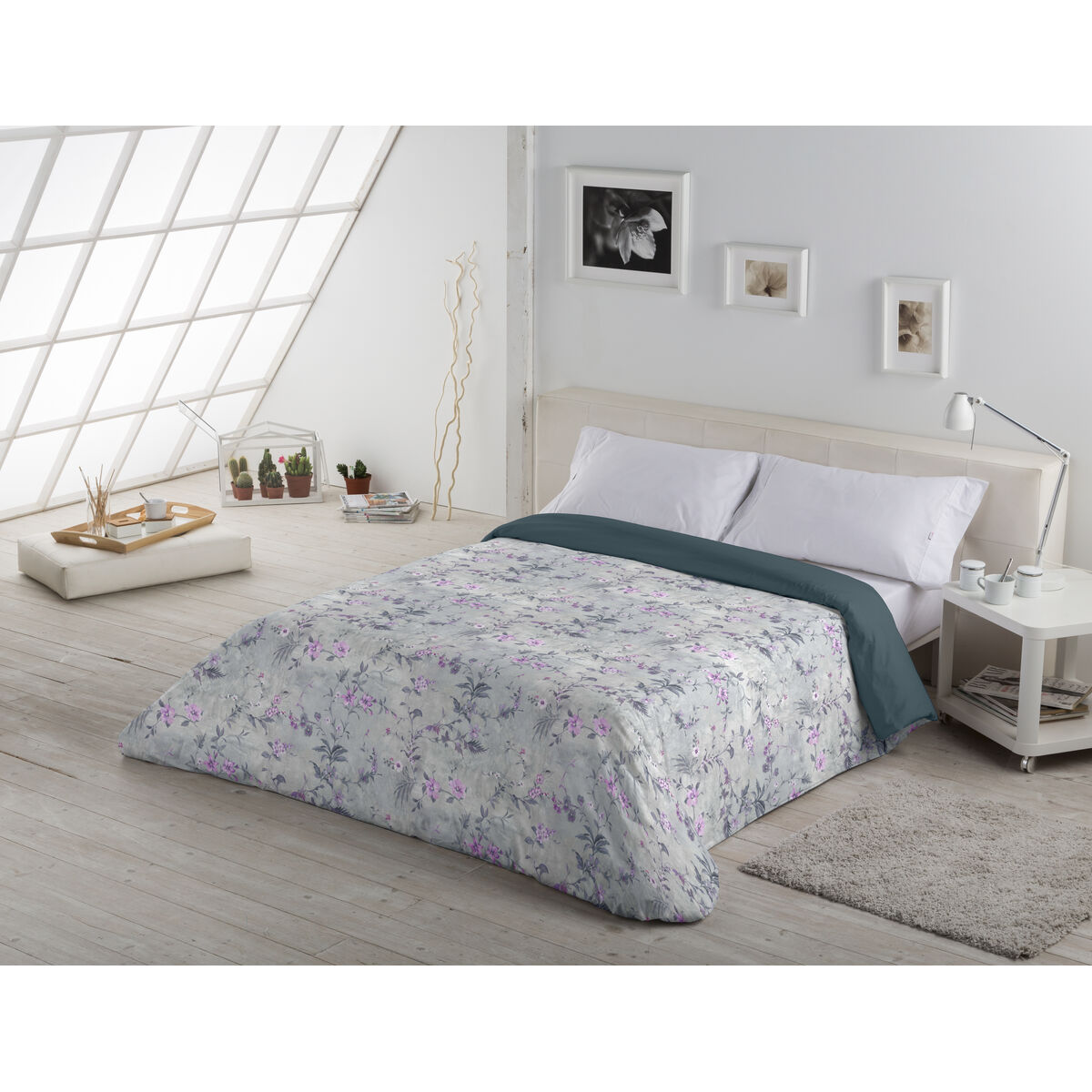 Пододеяльник Alexandra House Living Carol Разноцветный 200 x 200 cm-3
