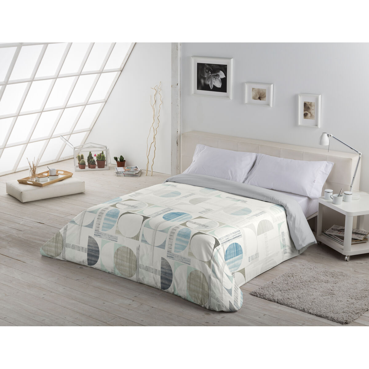 Пододеяльник Alexandra House Living Jaime Разноцветный 200 x 200 cm-3