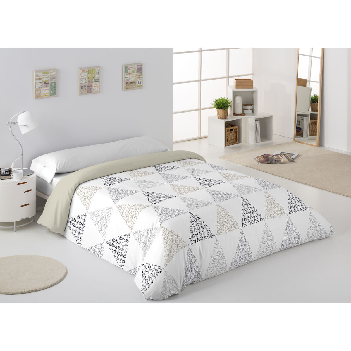 Пододеяльник Alexandra House Living Sweden Разноцветный 200 x 200 cm-2