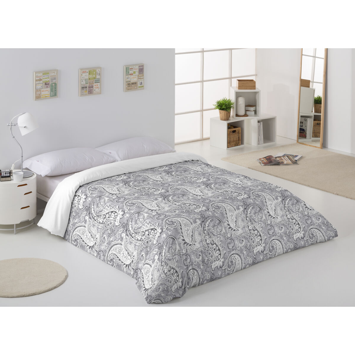 Пододеяльник Alexandra House Living Visnu Разноцветный 200 x 200 cm-2