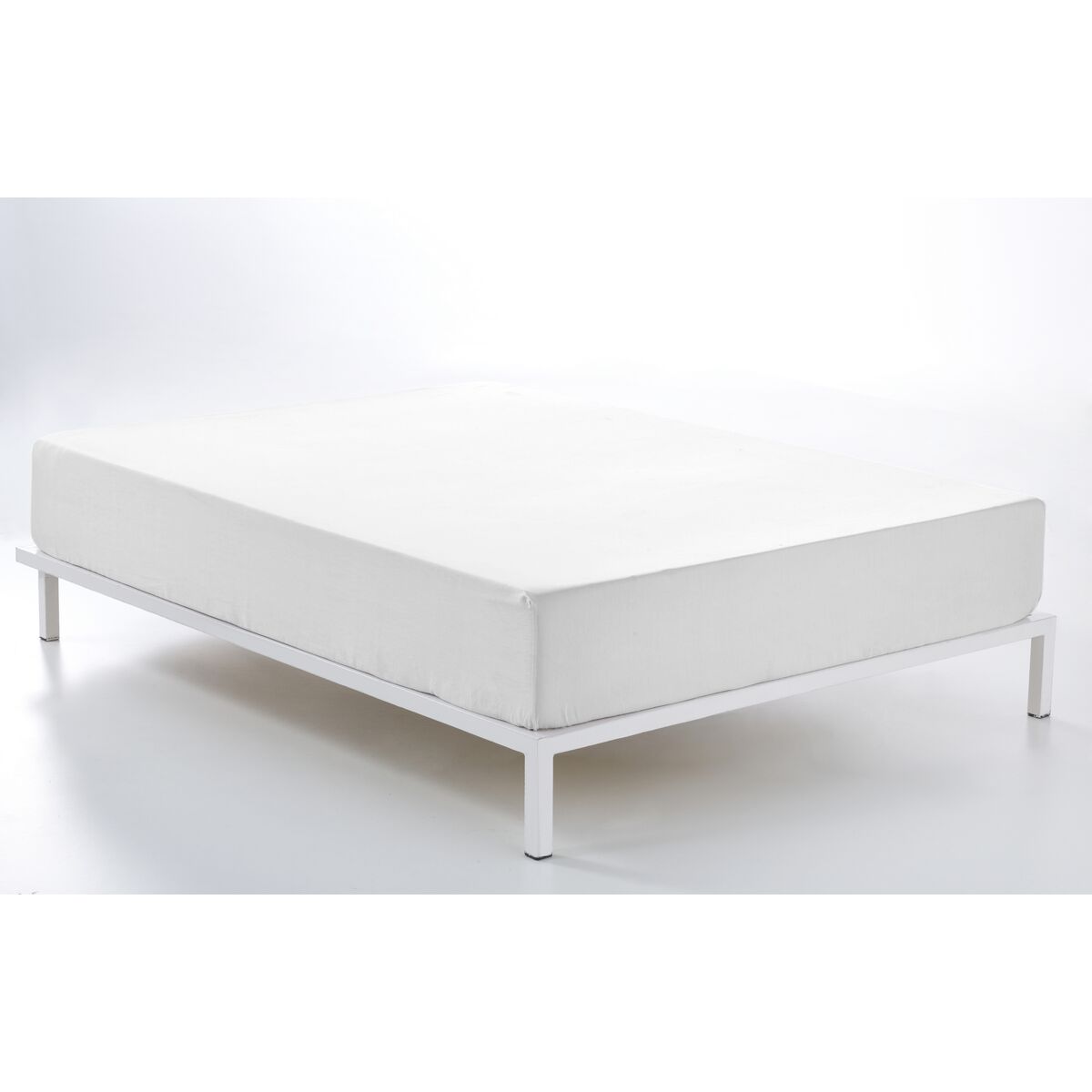 Folha de fogo Alexandra House Living branco 160 x 200 cm-3