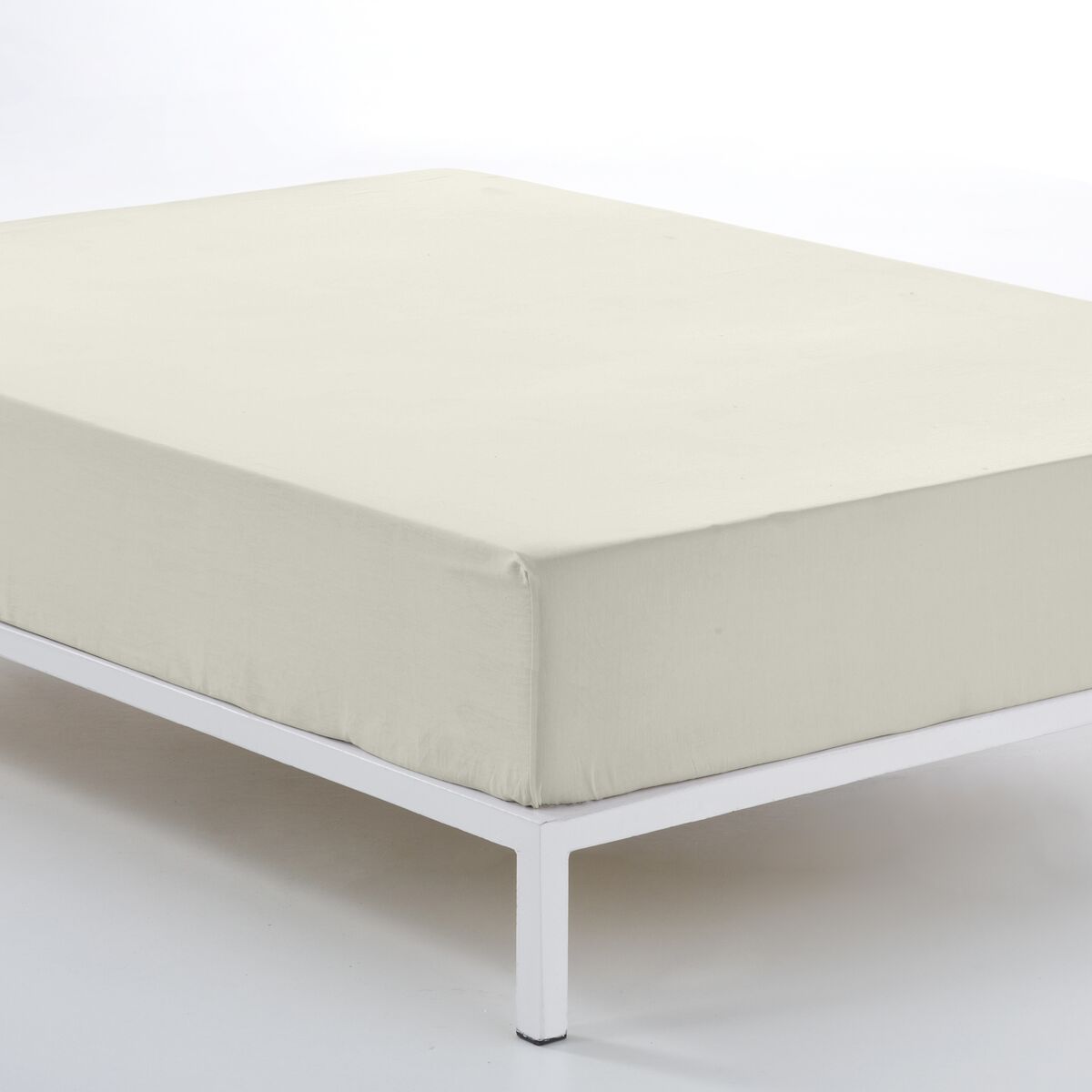 Folha de baixo de Alexandra House Living Creme 135/140 x 200 cm-2