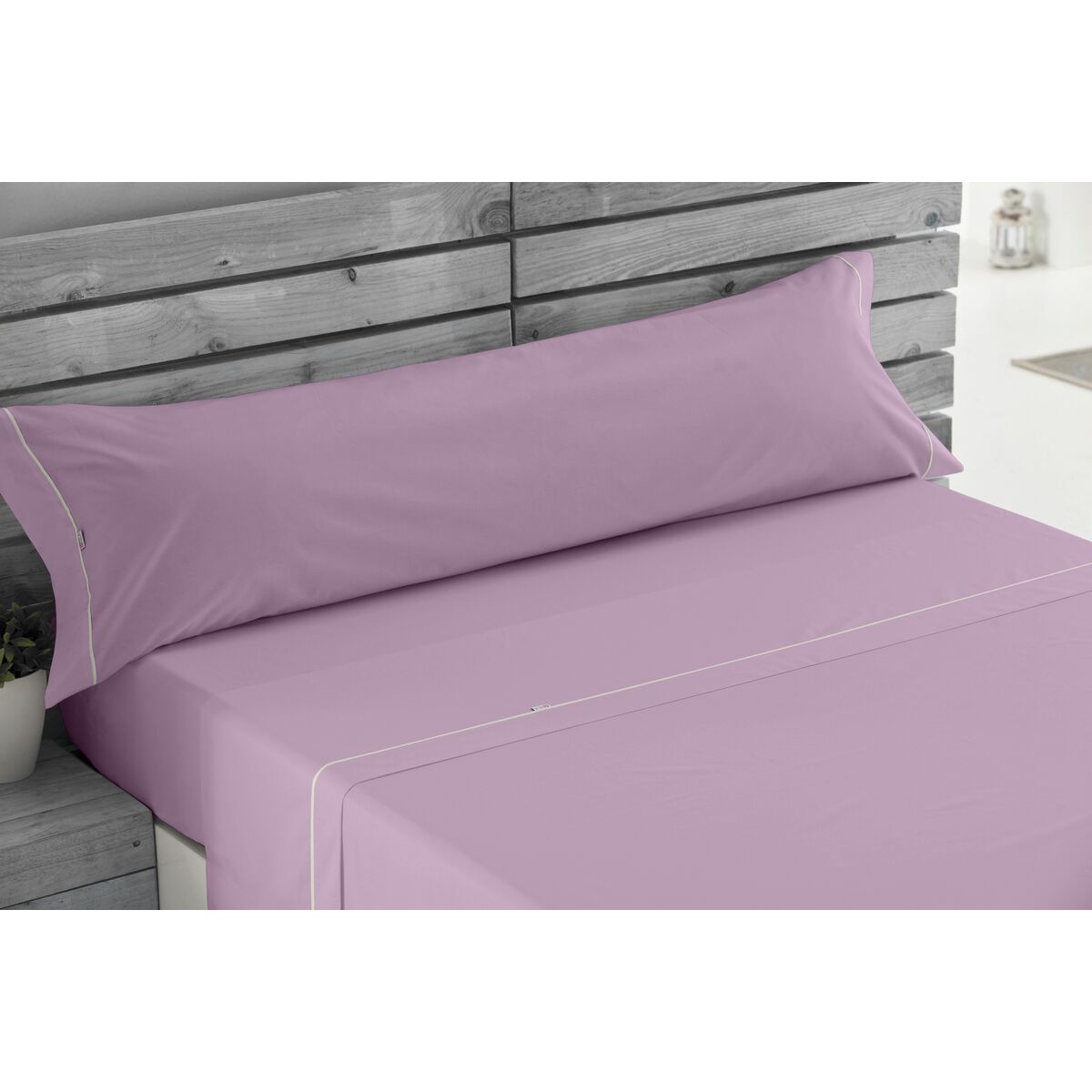 Saco Nordic sem preenchimento Alexandra House Living Malva 180 cama-3