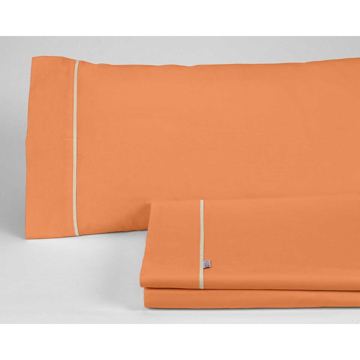 Saco Nordic sem preenchimento Alexandra House Living Laranja 135/140 cama-2
