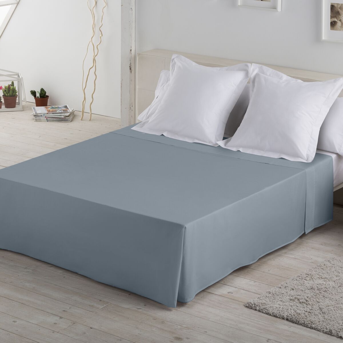 Alexandra House Living Steel Сұр-болат үстел табағы 280 x 275 см-2