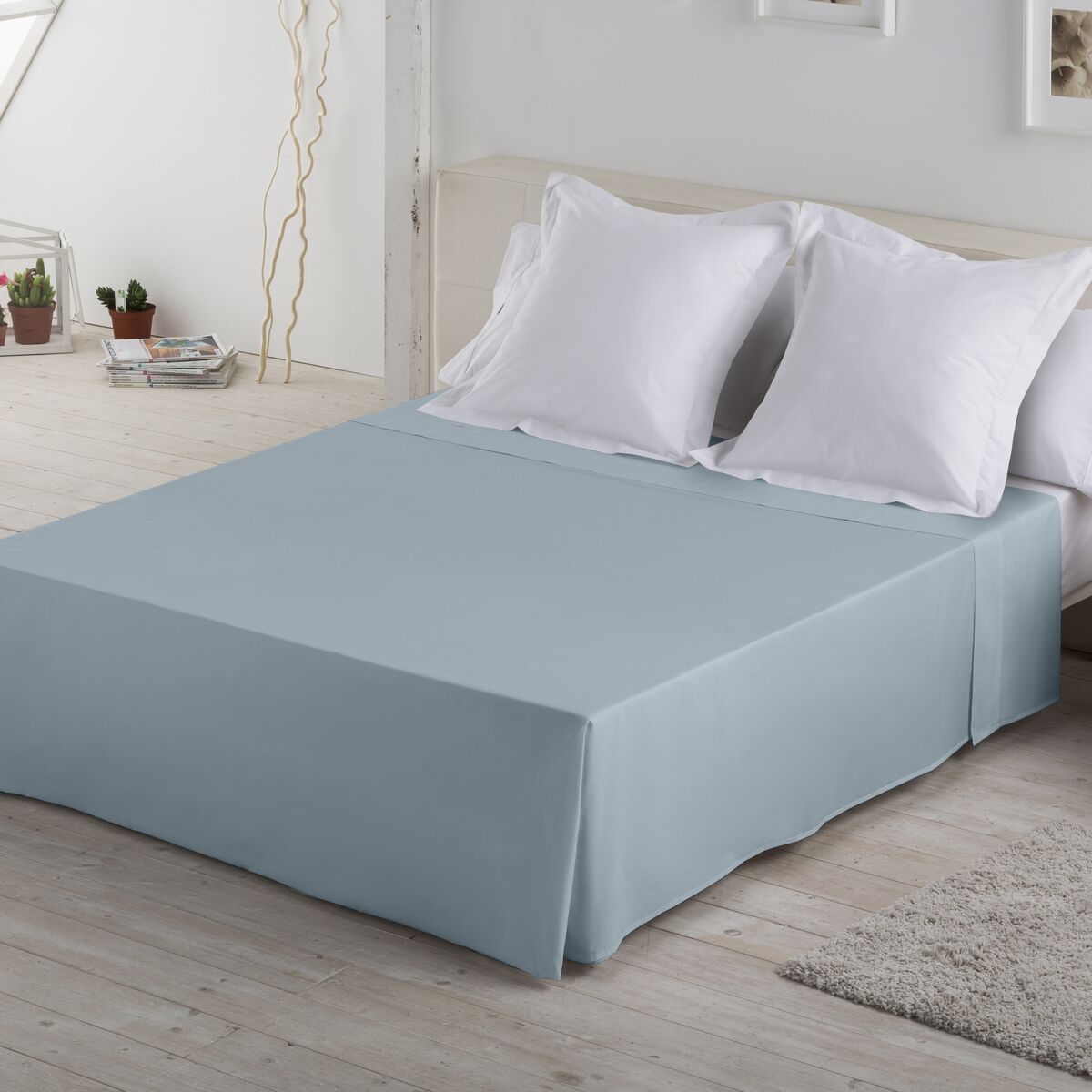 Folha de mesa Alexandra House Living Cinza 220 x 275 cm-2