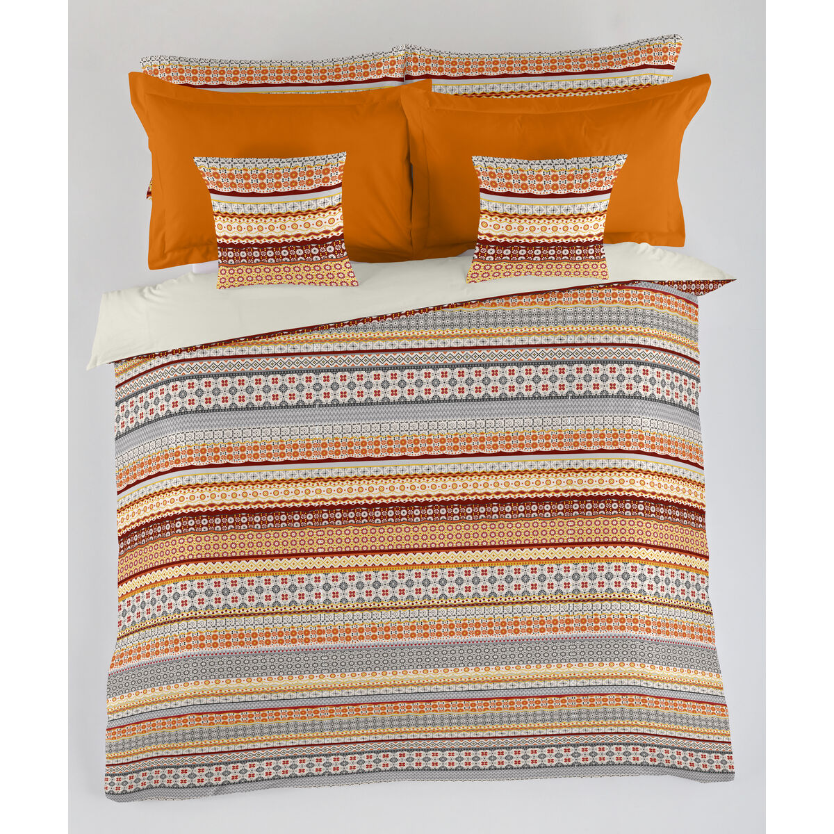 Alexandra House Living Siena Ochre 140 x 200 cm nevresim-2