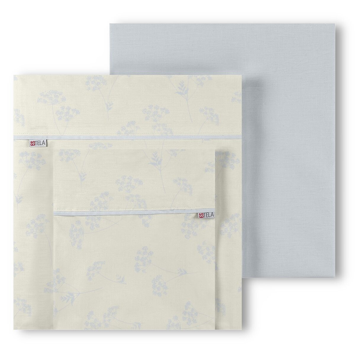 To’ldirilmagan Nordic sumkasi Alexandra House Living Estelia Issiq oq 105 yotoq 3 Predmetlar-2