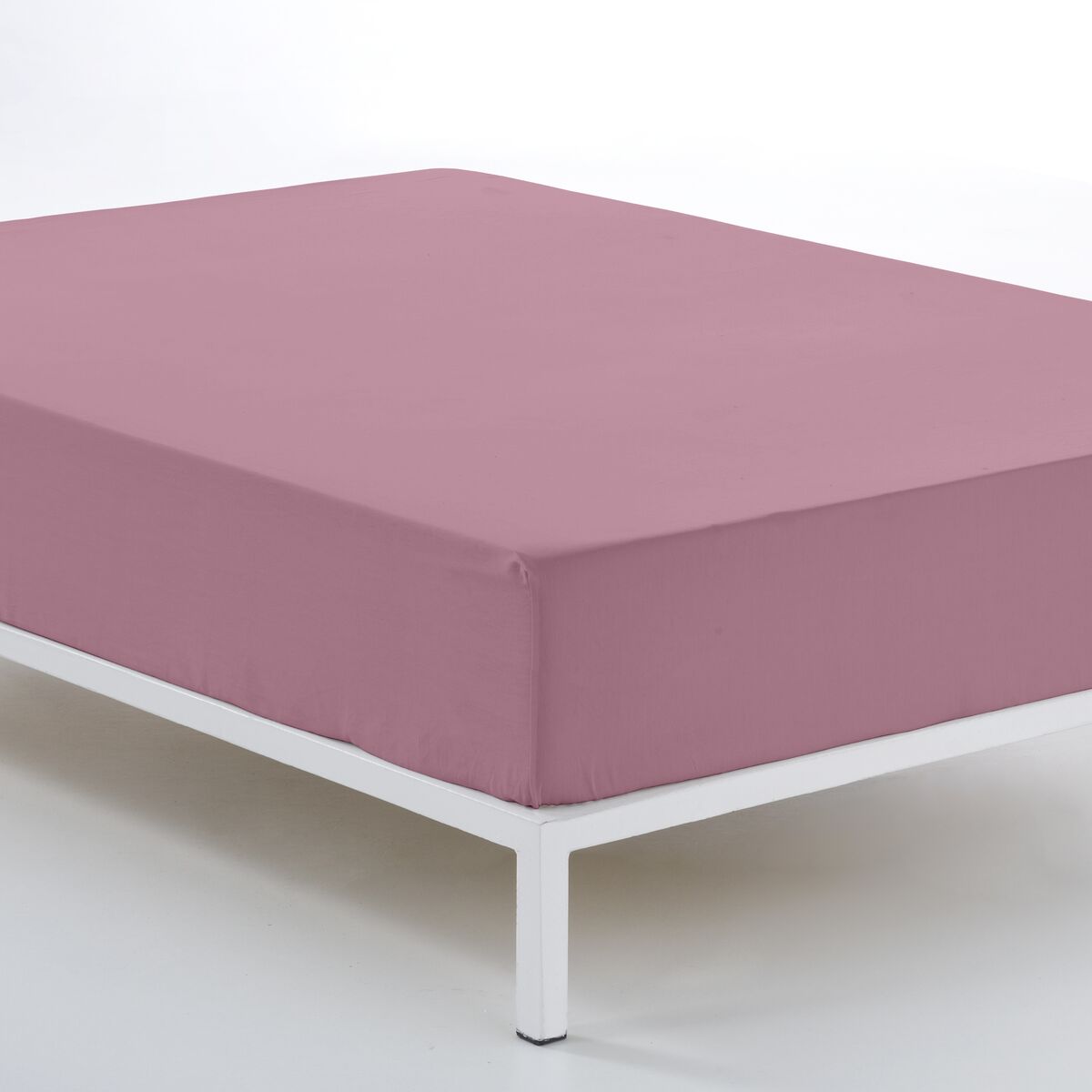 Alexandra House Living Fitted Bottom Sheet Pink 90 x 190/200 cm-3