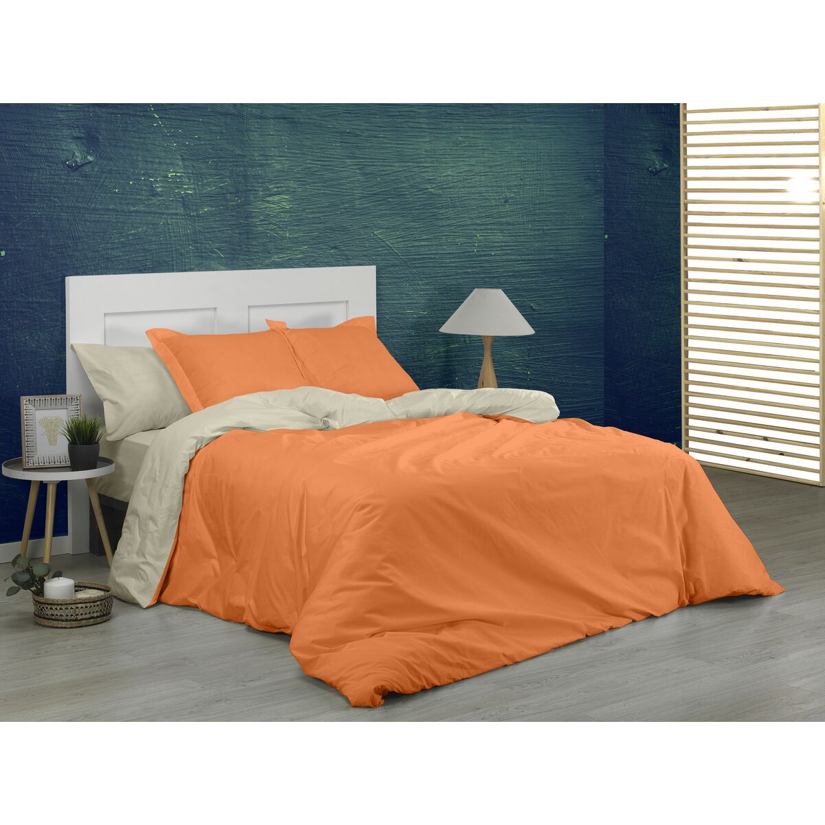 Alexandra House Living Orange 220 x 220 cm雙面雙色-3