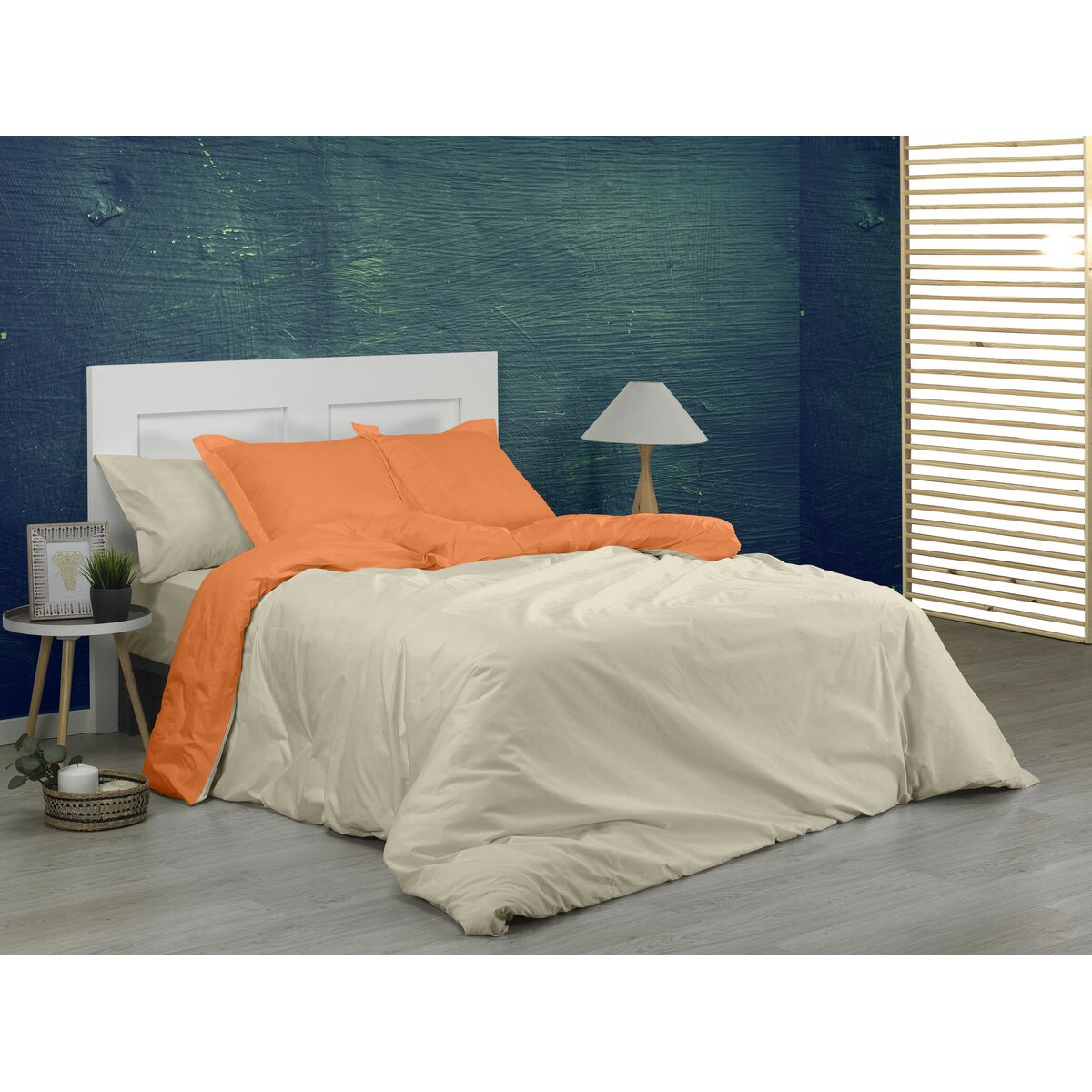 Alexandra House Living Orange 220 x 220 cm雙面雙色-4