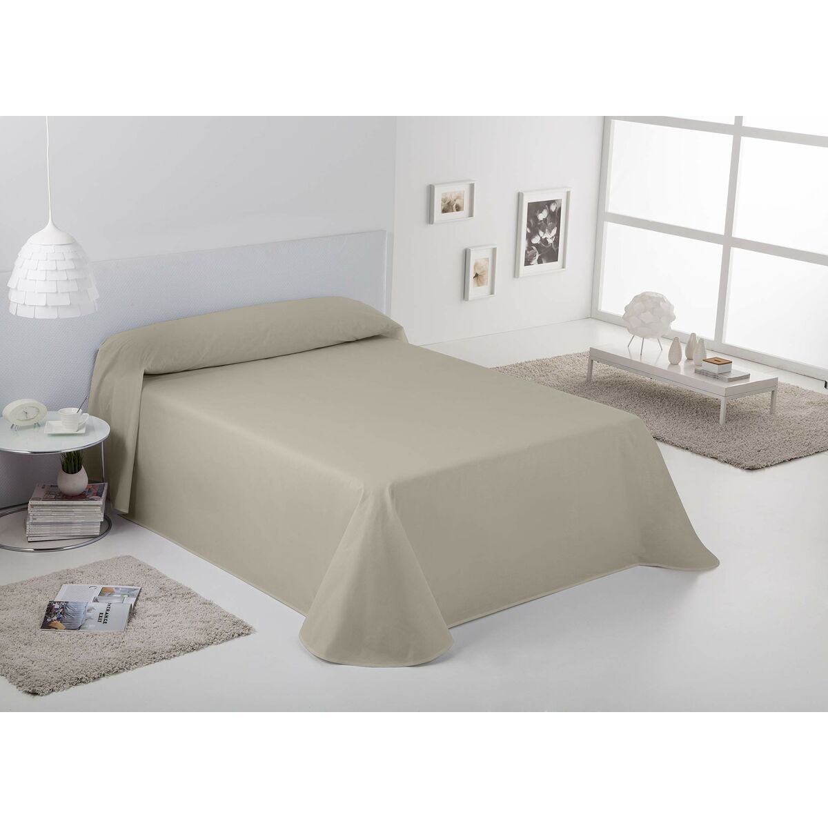 Постельное покрывало Alexandra House Living Rústico лён 180 x 270 cm-2