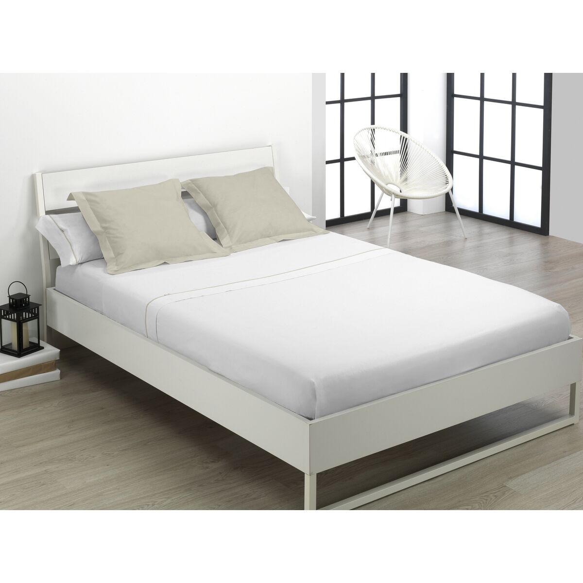 Bag Nordic unfilled Alexandra House Living White 150 Bed 3 Items-4