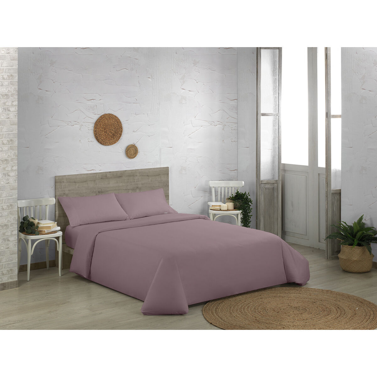 Комплект чехлов для одеяла Alexandra House Living Qutun Оранжевый 200 кровать 4 Предметы-3