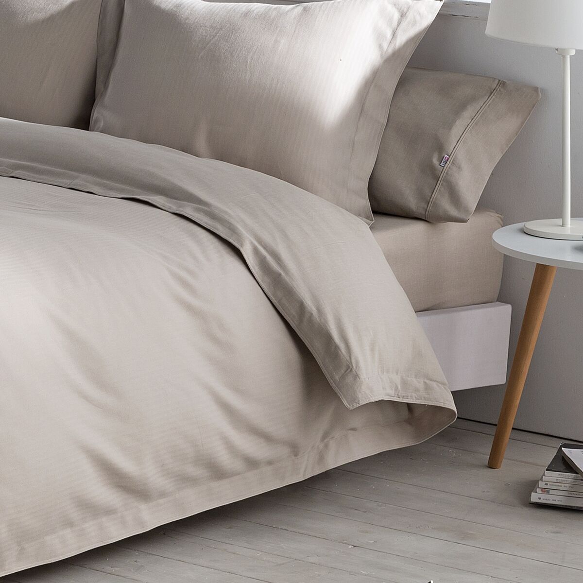 Комплект чехлов для одеяла Alexandra House Living Espiga Бежевый 150 кровать 5 Предметы-2