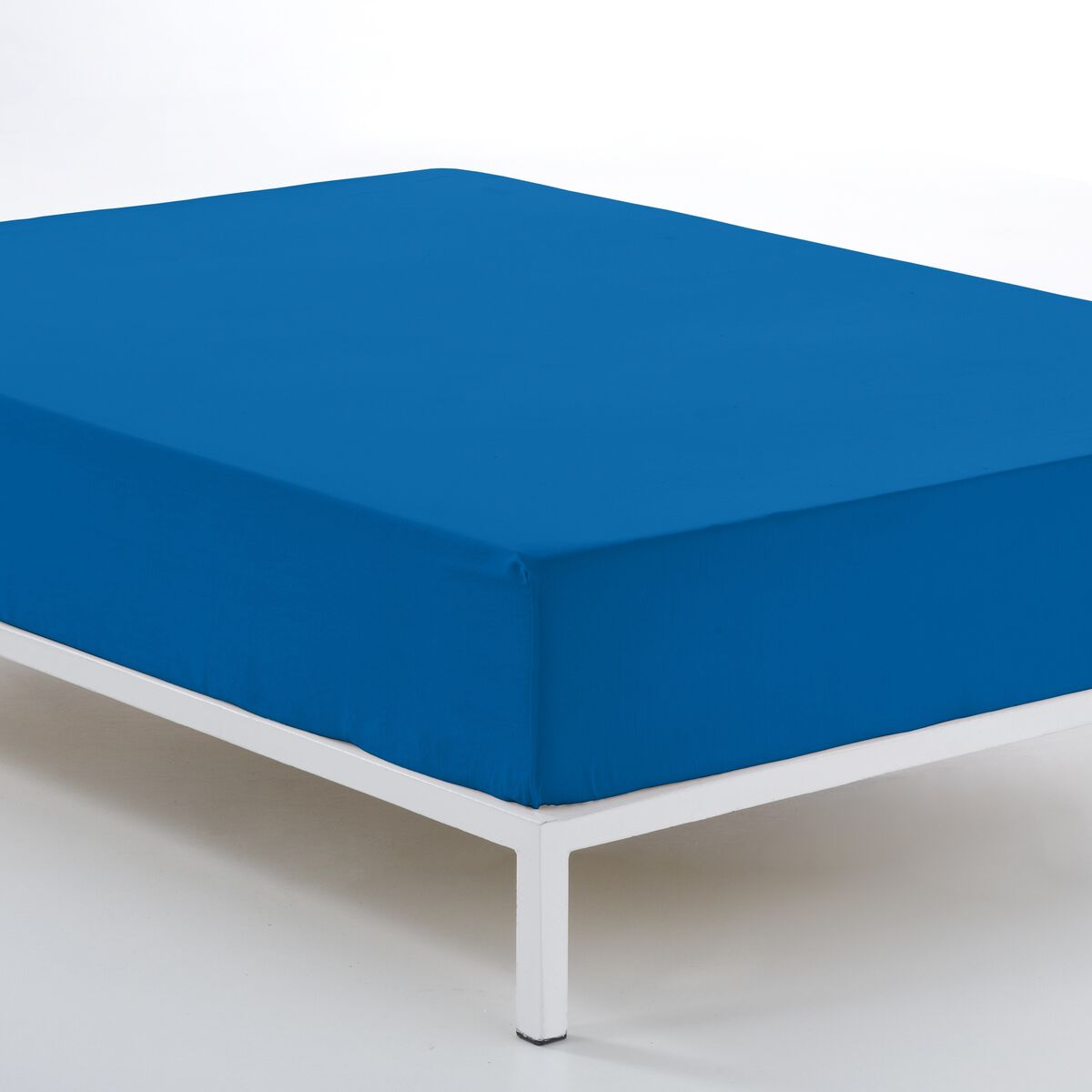 Ixloslangan pastki varaq Alexandra House Living Ko’k 180 x 200 sm-3