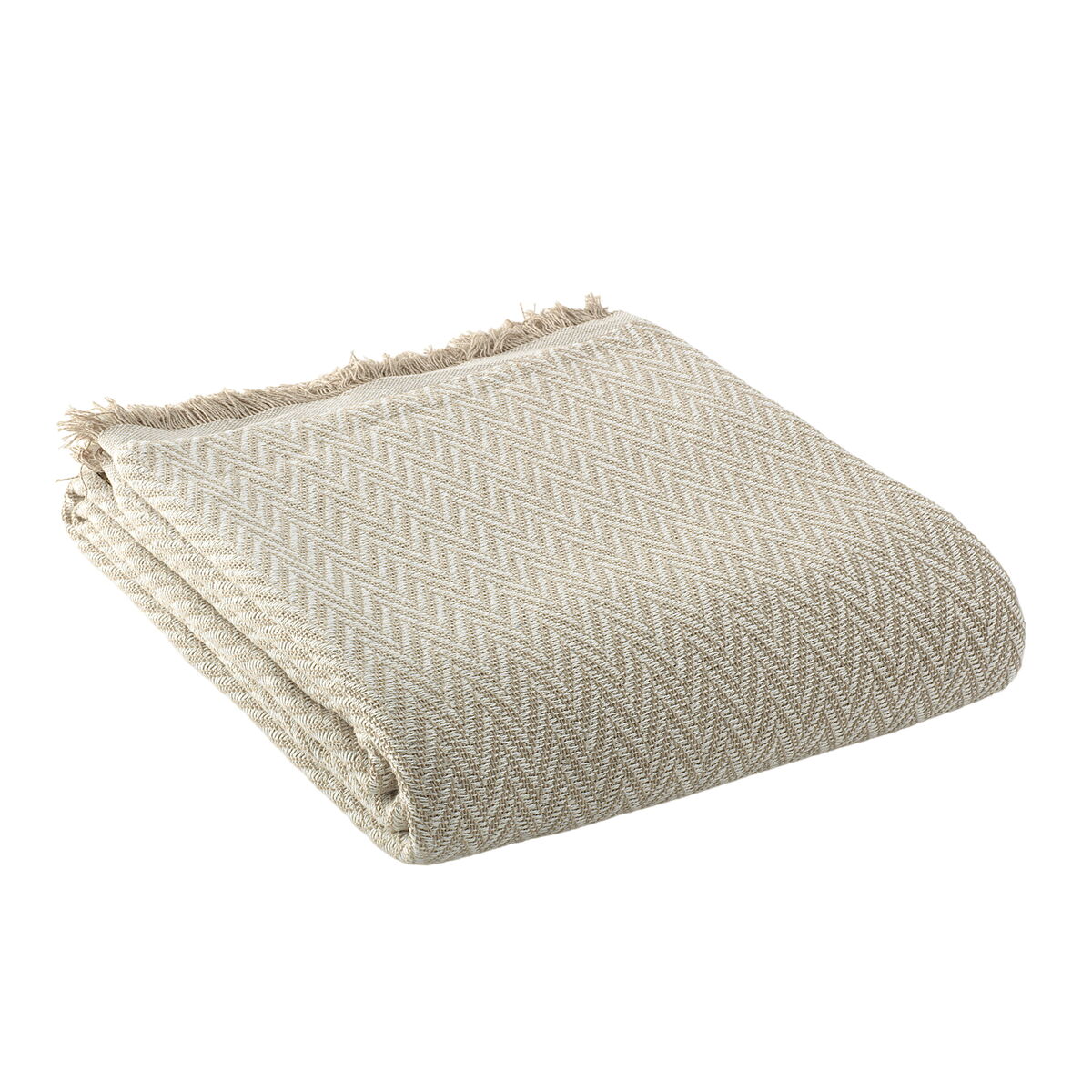 Одеяло Alexandra House Living India Бежевый 225 x 260 cm-3