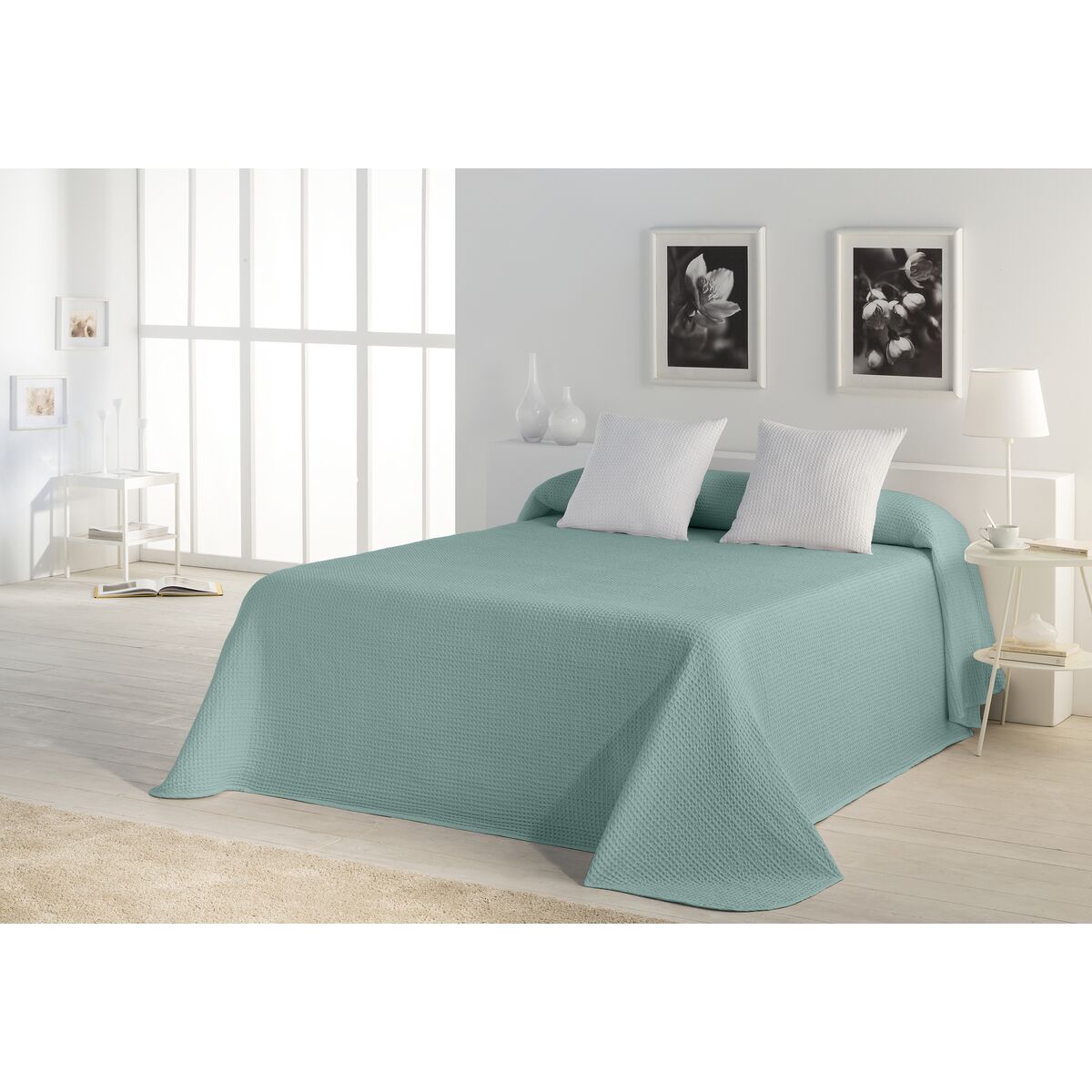 Постельное покрывало Alexandra House Living Banús Светло-зеленый 250 x 290 cm-3