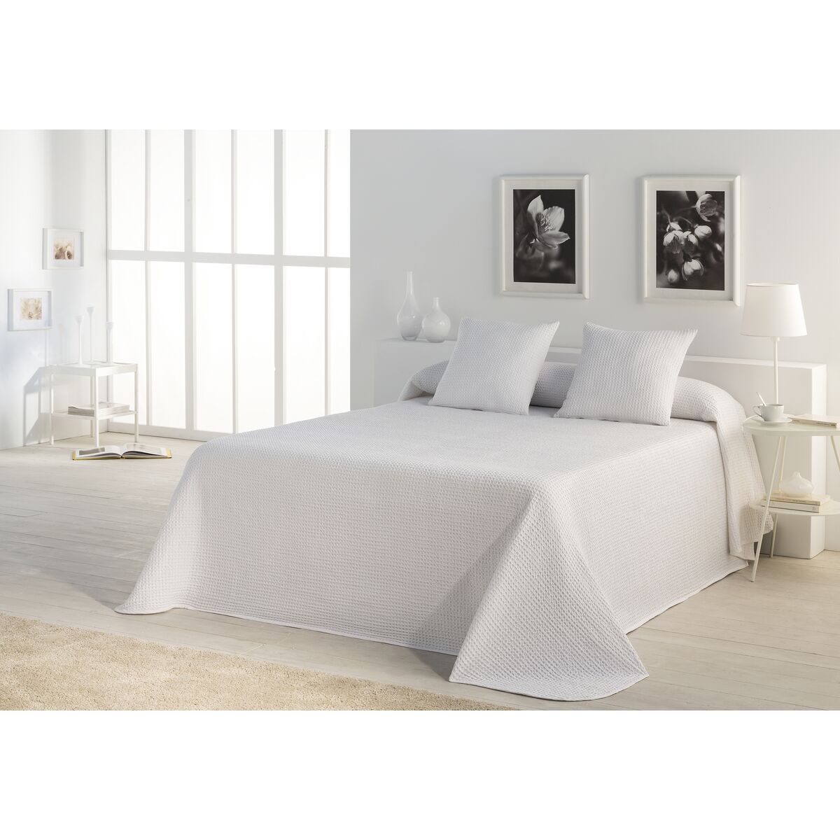 Постельное покрывало Alexandra House Living Banús Белый 235 x 290 cm-3