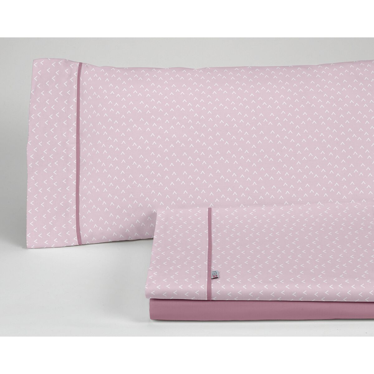 Saco Nordic sem preenchimento Alexandra House Living Estélia Malva 105 cama 3 Itens-2