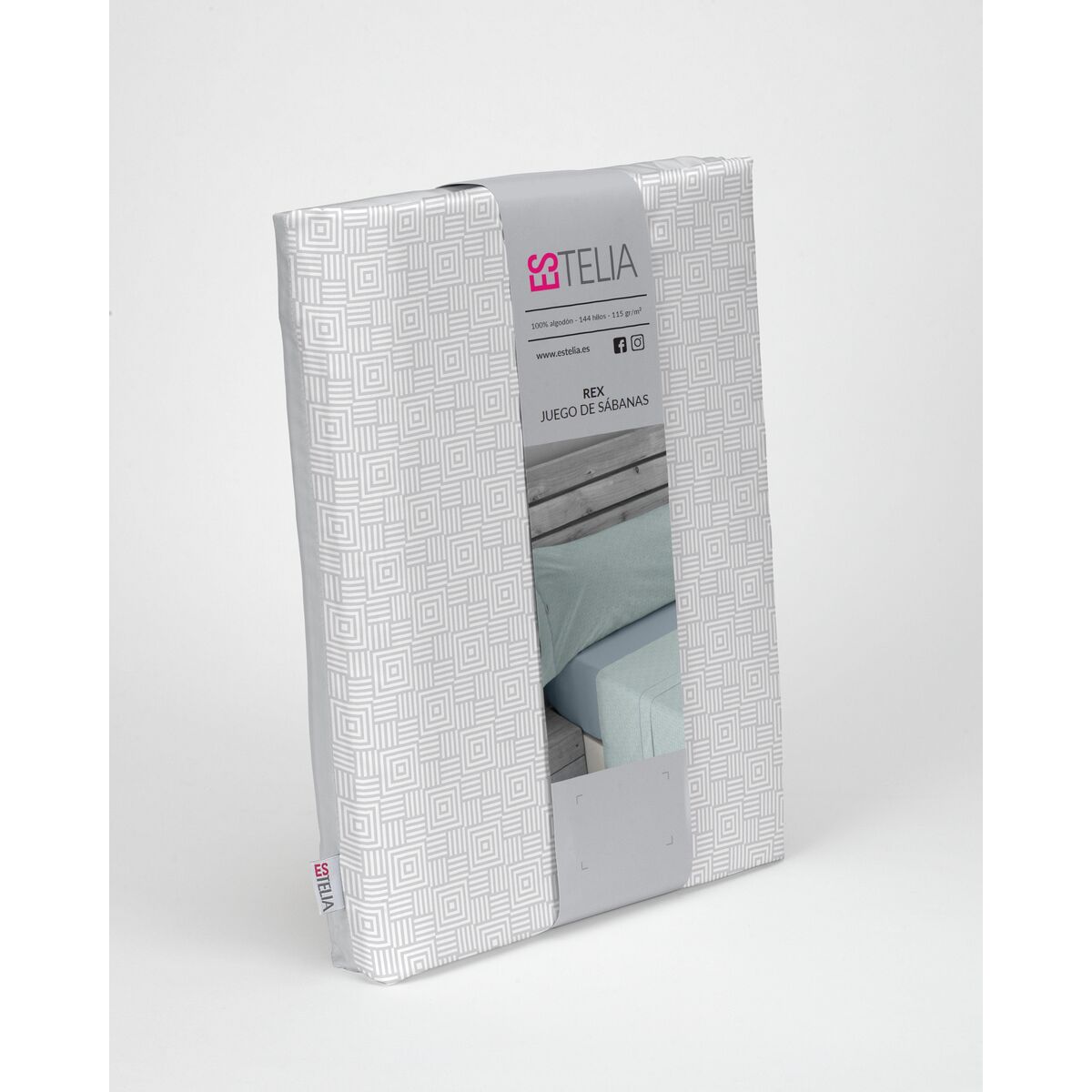 Saco Nordic sem preenchimento Alexandra House Living Estélia Cama Preta 150 cama 3 Itens-4