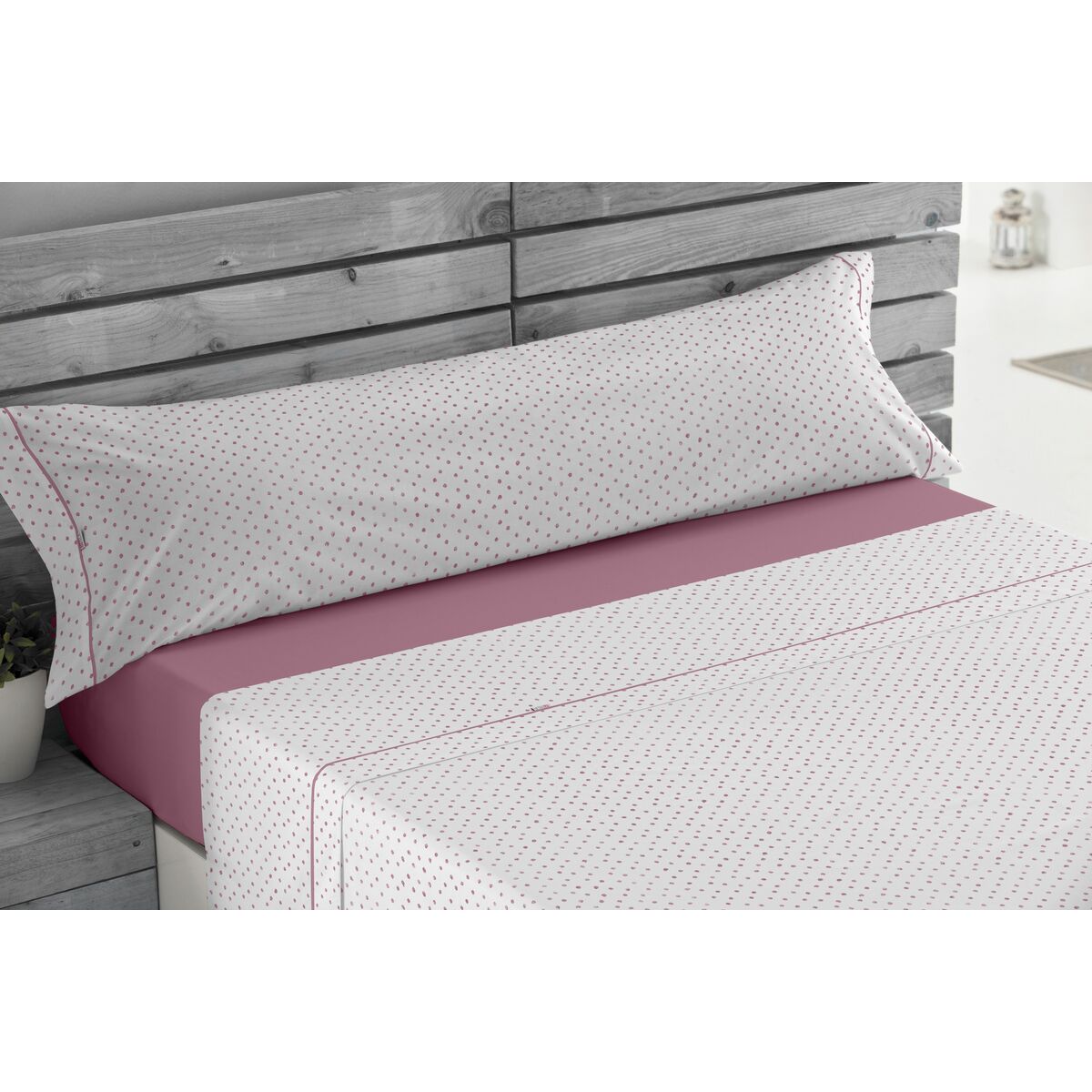 Bag Nordic unfilled Alexandra House Living Estelia Hot Pink 160 Bed 4 Items-2