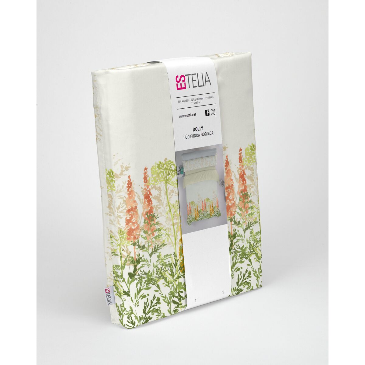 Alexandra House Living Estelia Duvet Covers Set Multi-coloured 135/140 Bed 2 Items-4