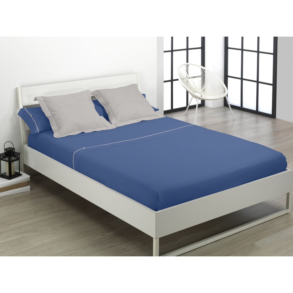 Bag Nordic unfilled Alexandra House Living Blue 150 Bed 3 Items-4