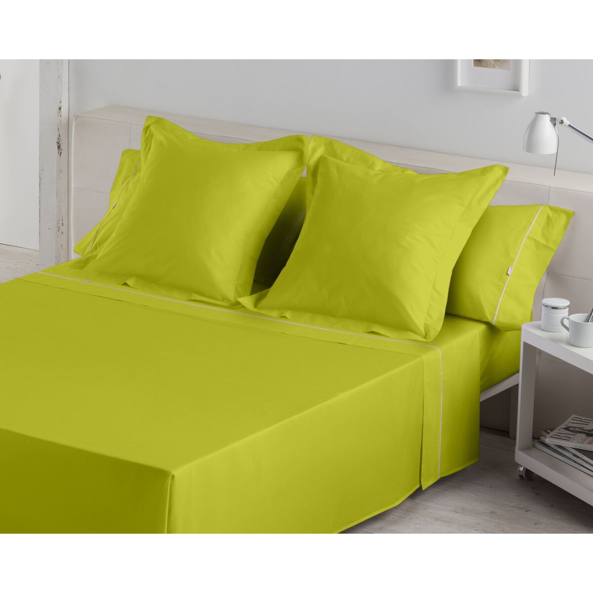 Bag Nordic unfilled Alexandra House Living Pistachio 200 Bed 4 Items-5