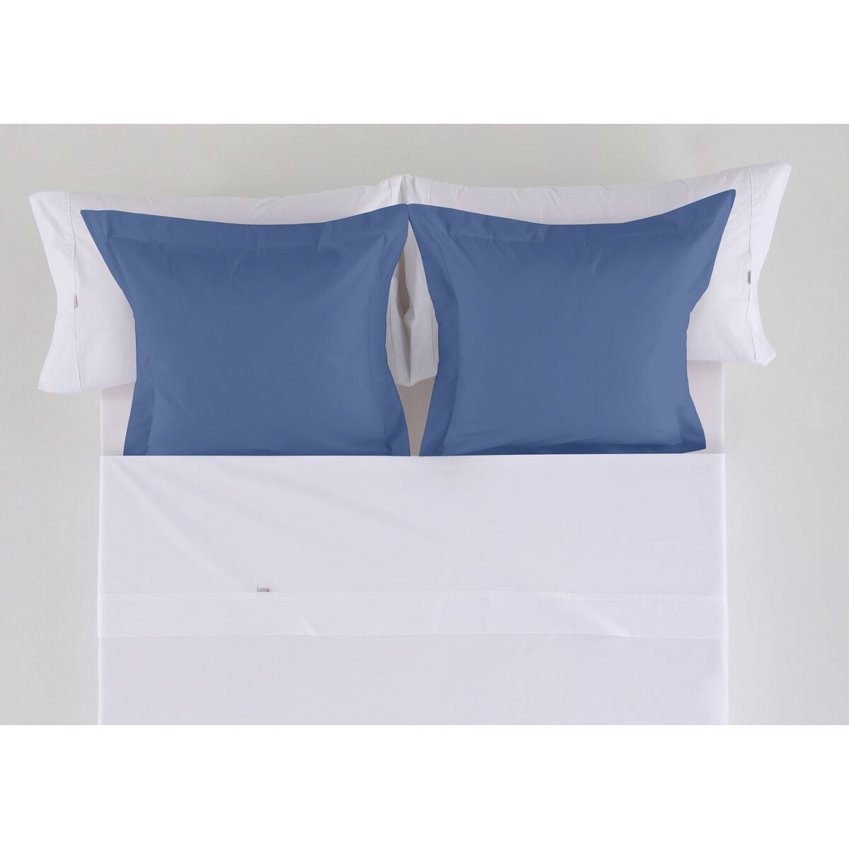 Чехол для подушки Alexandra House Living Синий 55 x 55 + 5 cm-2