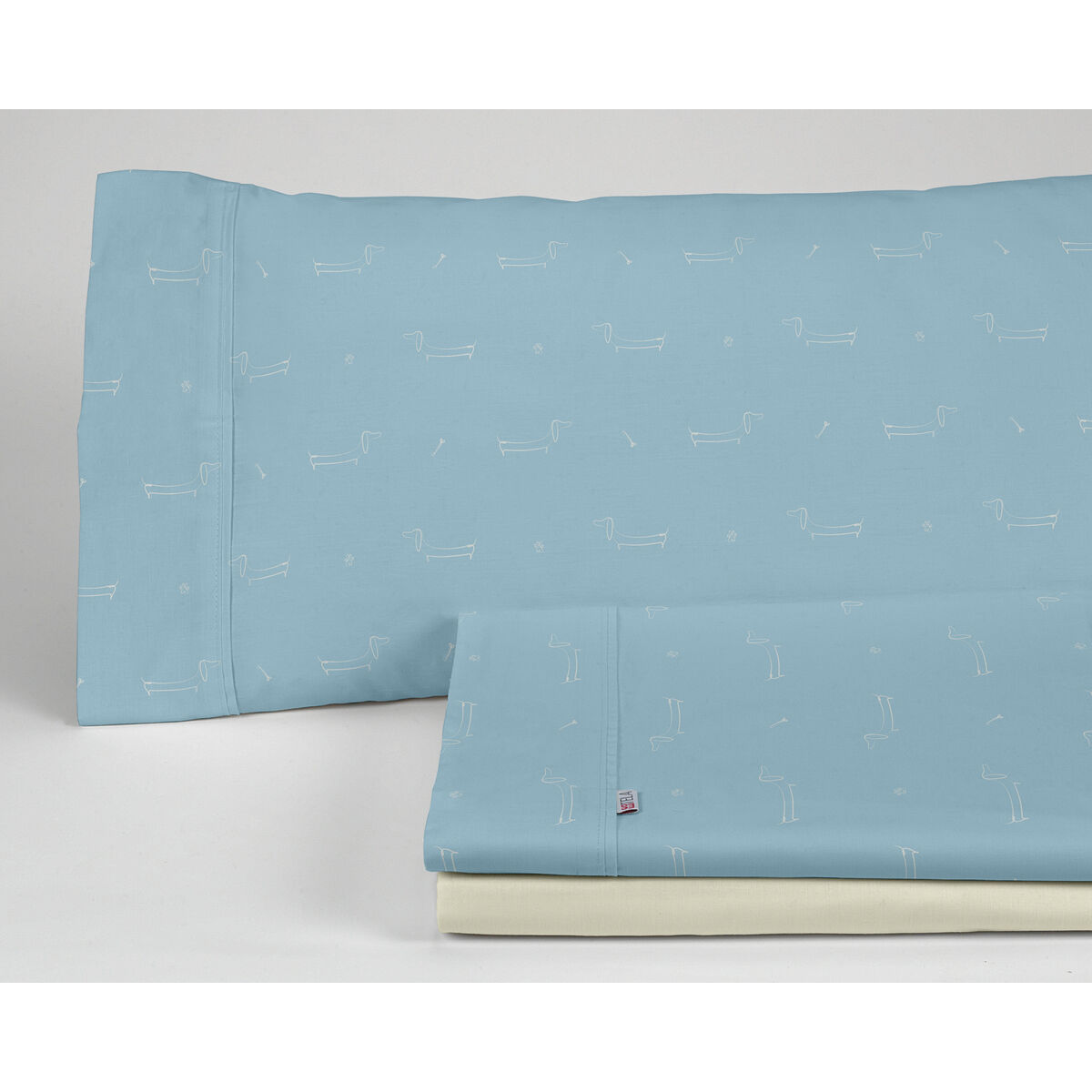 Bag Nordic unfilled Alexandra House Living Cuca Blue 105 Bed 3 Items-2
